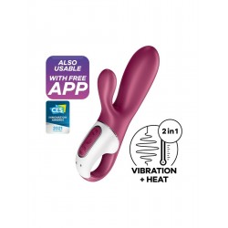 Смарт вібратор-кролик із підігрівом  Satisfyer Hot Bunny Смарт вібратор-кролик із підігрівом  Satisfyer Hot Bunny