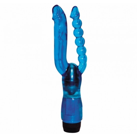 Анально-вагинальный вибратор Xcel-Vibrator blue