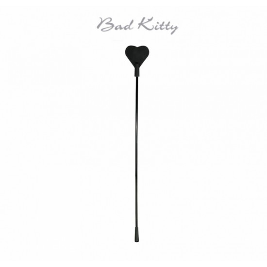 Стек силиконовый в виде сердечка Bad Kitty Silicone Cane Heart