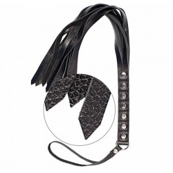 Флогер S&M Fancy Leather Floger, Black, кожа (28111) Флогер S&M Fancy Leather Floger, Black, кожа (28111)