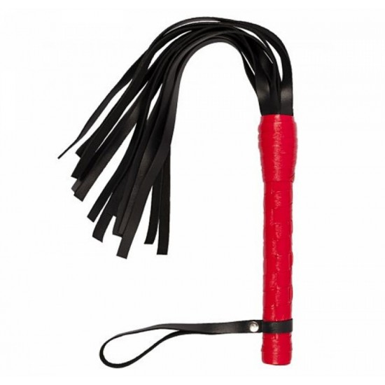 Флогер VIP Leather Flogger, Red