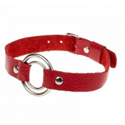 Ошейник-чокер Double Target, Red (280210) Ошейник-чокер Double Target, Red (280210)