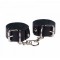 Наручники Bold Desires, Black KVL-280443 з натуральнщї шкіри