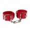 Наручники Bold Desires, Red KVL-280445 з натуральнщї шкіри
