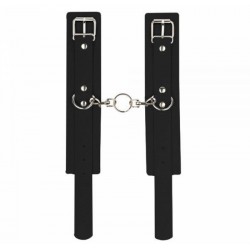 Наручники Leather Standart Hand Cuffs, Black (281332)