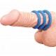 Набор Эрекционных Колечек 'Lust 3 Blue'