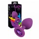 Анальная пробка Colorful Joy Jewel Purple Plug Medium