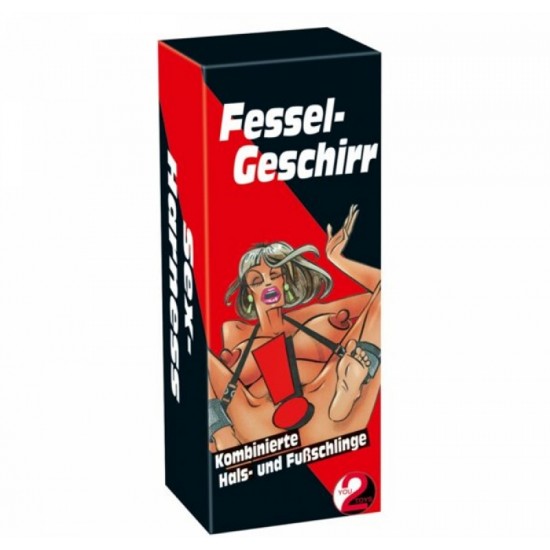 Упряжка с оковами для ног Fessel Geschirr
