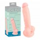 Фаллоимитатор с мошонкой - Medical Silicone Dildo 18 cm