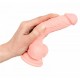 Фаллоимитатор с мошонкой - Medical Silicone Dildo 18 cm