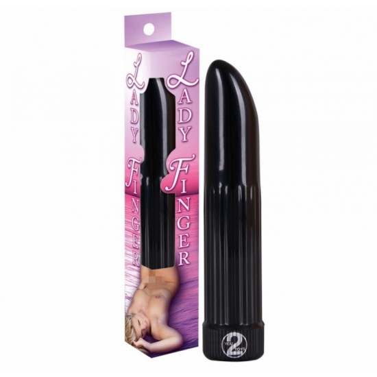 Vibrator 'Ladyfinger' schwarz / Вибратор