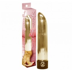 Vibrator 'Ladyfinger' gold / Вибратор Vibrator 'Ladyfinger' gold / Вибратор