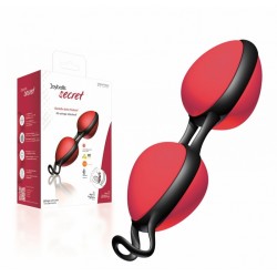 Вагинальные шарики - Joyballs secret, red-black