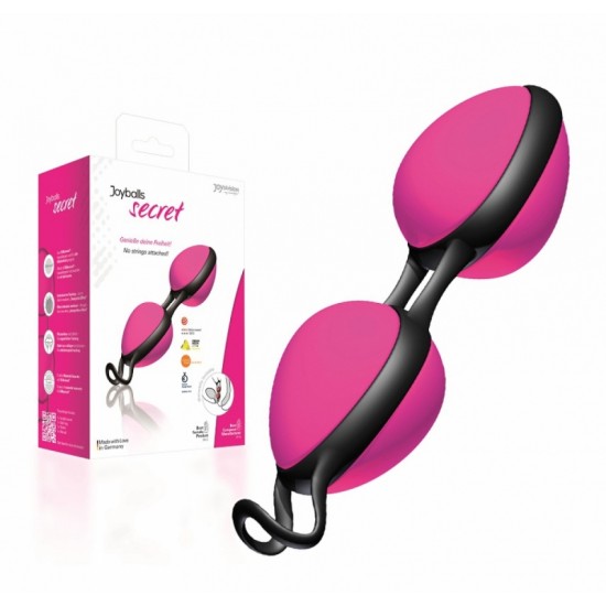 Вагинальные шарики - Joyballs secret, pink-black Вагинальные шарики - Joyballs secret, pink-black