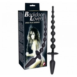 Анальная пробка с бусами / Backdoor Lovers Anal Plug