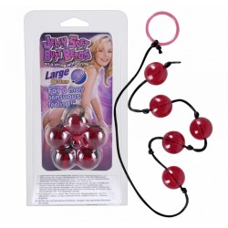 Анальные шарики / Clear Anal Beads Large