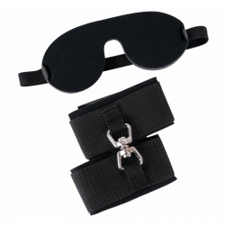 Бондажный набор Bad Kitty Augenmaske/ Fessel