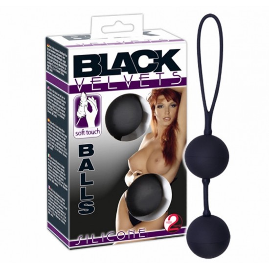 Black Velvets Balls Silicone / Вагинальные шарики