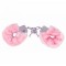 Наручники с мехом Love Cuffs Pink