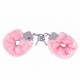 Наручники с мехом Love Cuffs Pink