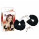 Наручники с мехом Bad Kitty Handcuffs black