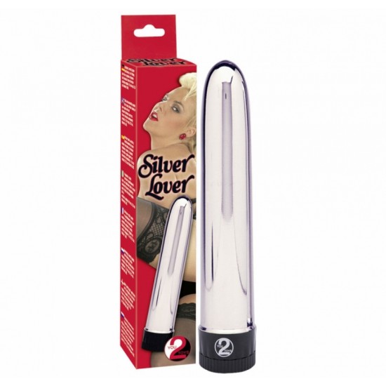 Vibrator Silver Lover / Вибратор