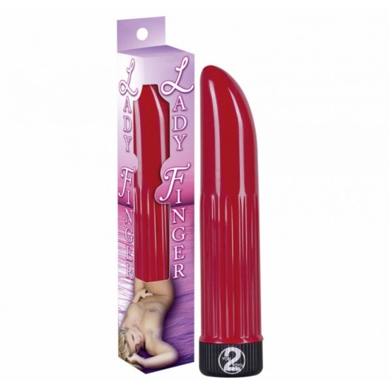 Vibrator 'Ladyfinger' Rot / Вибратор