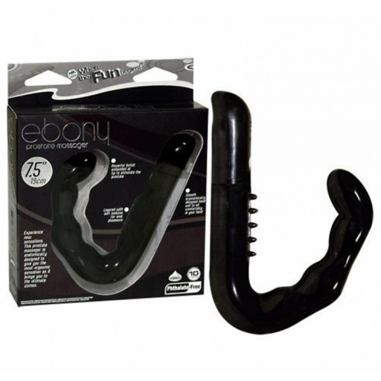 Массажер простаты / Ebony Prostate Massager