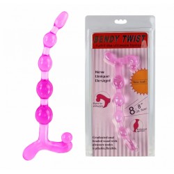 Анальная цепочка / Anal Beads Pink 23/201mm