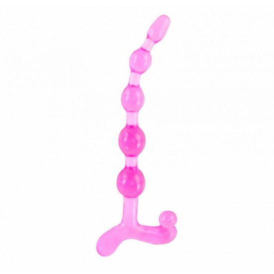 Анальная цепочка / Anal Beads Pink 23/201mm