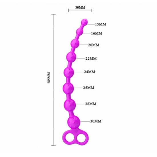 Анальная цепочка / Anal Beads 3, Purple