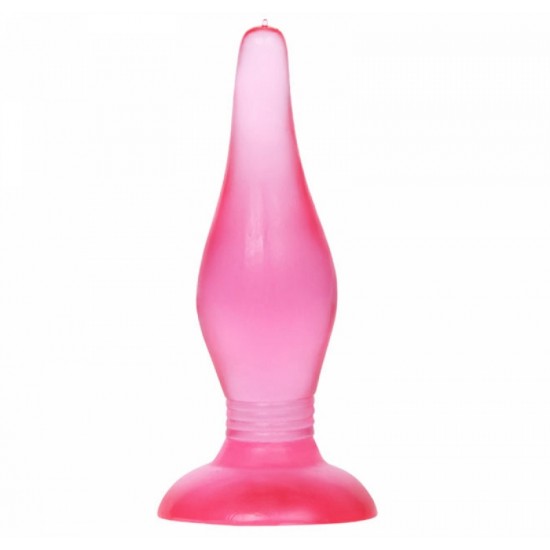 Анальная пробка 'Острый кончик' / Butt Plug Pink