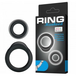 Набор Эрекционных Колечек 'Manhood Ring'