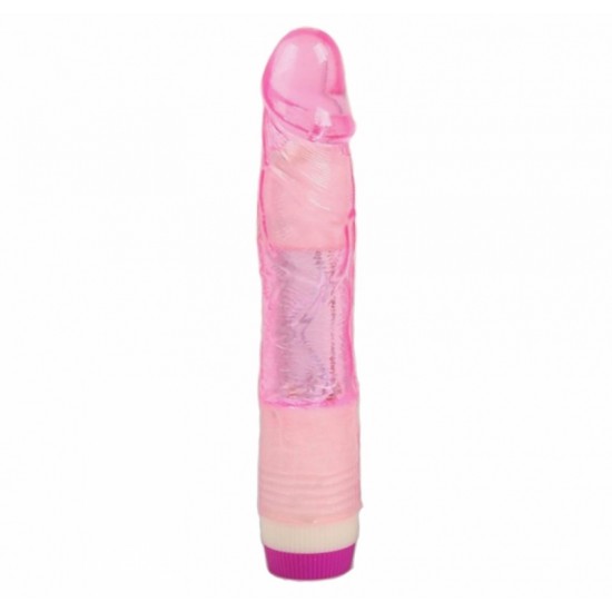 Classic Jelly Vibe Pink 20cm / Вибратор