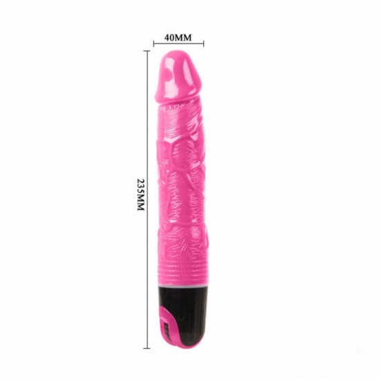 Реалистичный вибратор - Multi-speed, vibrator, Pink Реалистичный вибратор - Multi-speed, vibrator, Pink