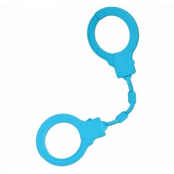 Наручники силиконовые A-Toys, голубые (266001)