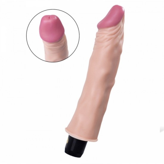 Реалистичный мультискоростной вибратор - A-TOYS  Vibrator