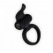Эрекционное кольцо с вибрацией Adrien Lastic Lingus Black