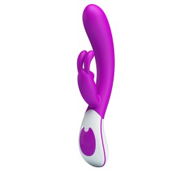 Вібратор USB-зарядний Pretty Love Harlan Vibrator Purple Вібратор USB-зарядний Pretty Love Harlan Vibrator Purple