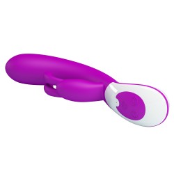 Вібратор USB-зарядний Pretty Love Harlan Vibrator Purple