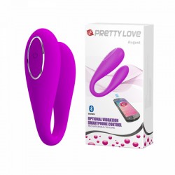 Смарт-вібратор для пар Pretty Love August Remote Massager Смарт-вібратор для пар Pretty Love August Remote Massager