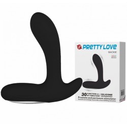 Массажер простаты c USB чёрный - Pretty Love Backie