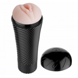 Вибромаструбатор-вагина в колбе / Pink Pussy Masturbator