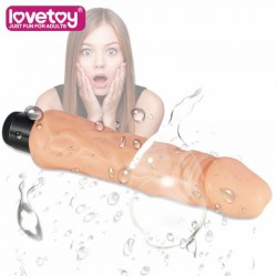 Реалистичный вибратор из киберкожи - Real Feel Vibrator Flesh 8,0' Реалистичный вибратор из киберкожи - Real Feel Vibrator Flesh 8,0'