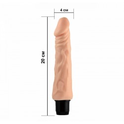 Реалистичный вибратор из киберкожи - Real Feel Vibrator Flesh 8,0' Реалистичный вибратор из киберкожи - Real Feel Vibrator Flesh 8,0'