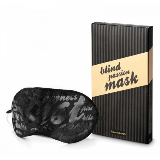 Маска ніжна на очі Bijoux Indiscrets - Blind Passion Mask в подарунковій упаковці