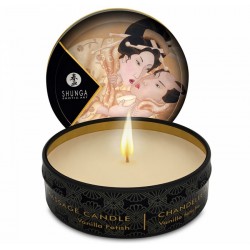 Масажна свічка Shunga Mini Massage Candle - Vanilla Fetish (30 мл) с афродизіаками Масажна свічка Shunga Mini Massage Candle - Vanilla Fetish (30 мл) с афродизіаками