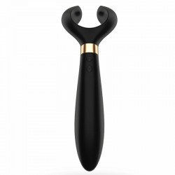Вібратор для пар Satisfyer Endless Fun Black, три мотори, багатофункціональний Вібратор для пар Satisfyer Endless Fun Black, три мотори, багатофункціональний
