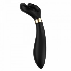 Вібратор для пар Satisfyer Endless Fun Black, три мотори, багатофункціональний Вібратор для пар Satisfyer Endless Fun Black, три мотори, багатофункціональний