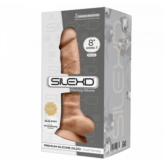 Фалоімітатор SilexD Vetus Flesh (MODEL 1 size 8in), диаметр 4,2см